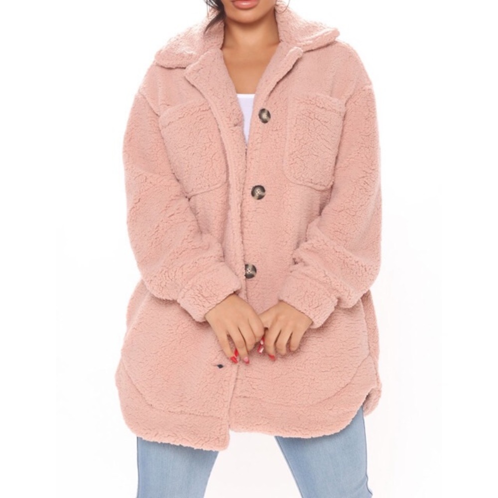 Cozy Fashion Nova Teddy Jacket